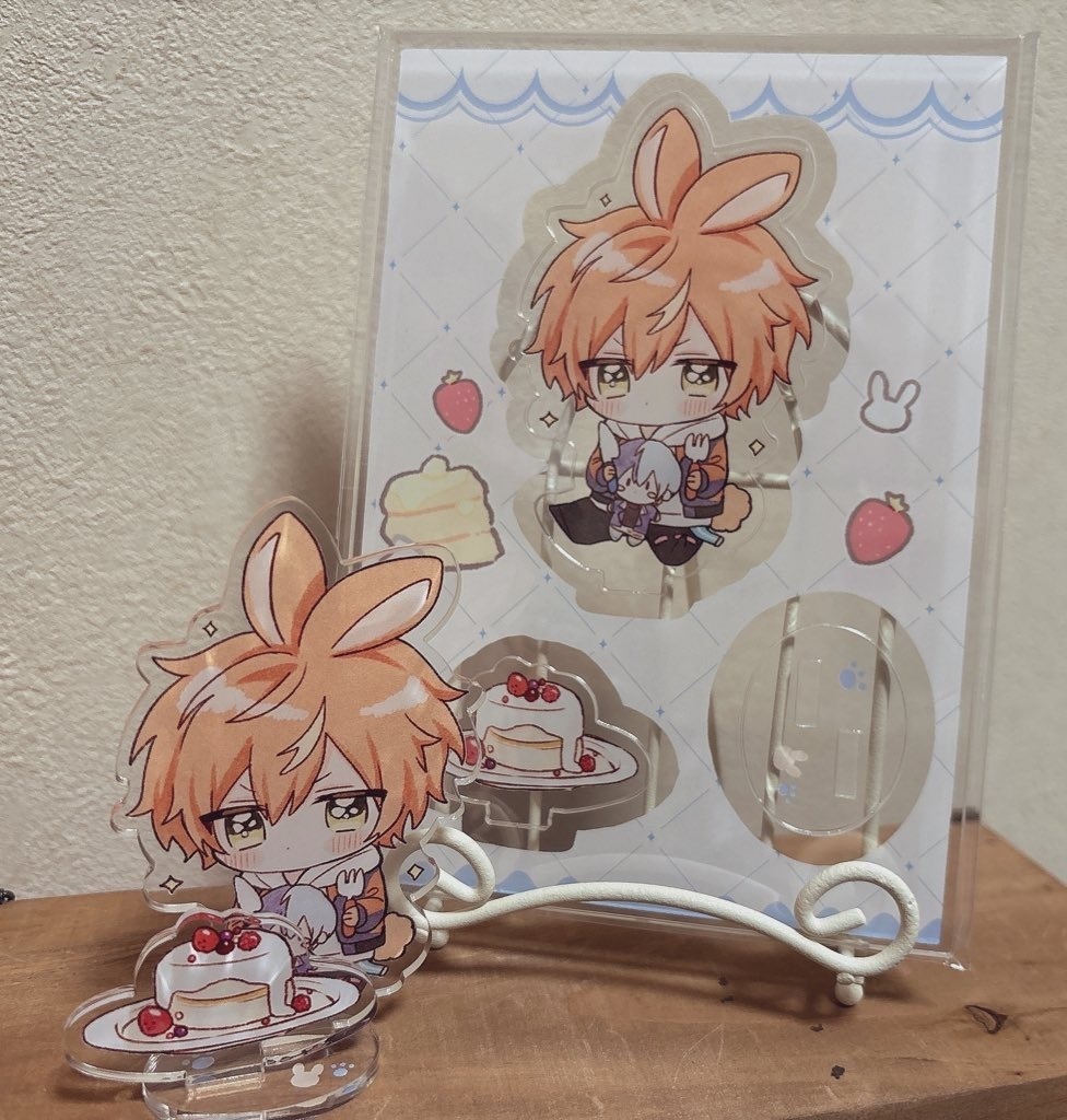うさぎ🥞　アクリルジオラマ