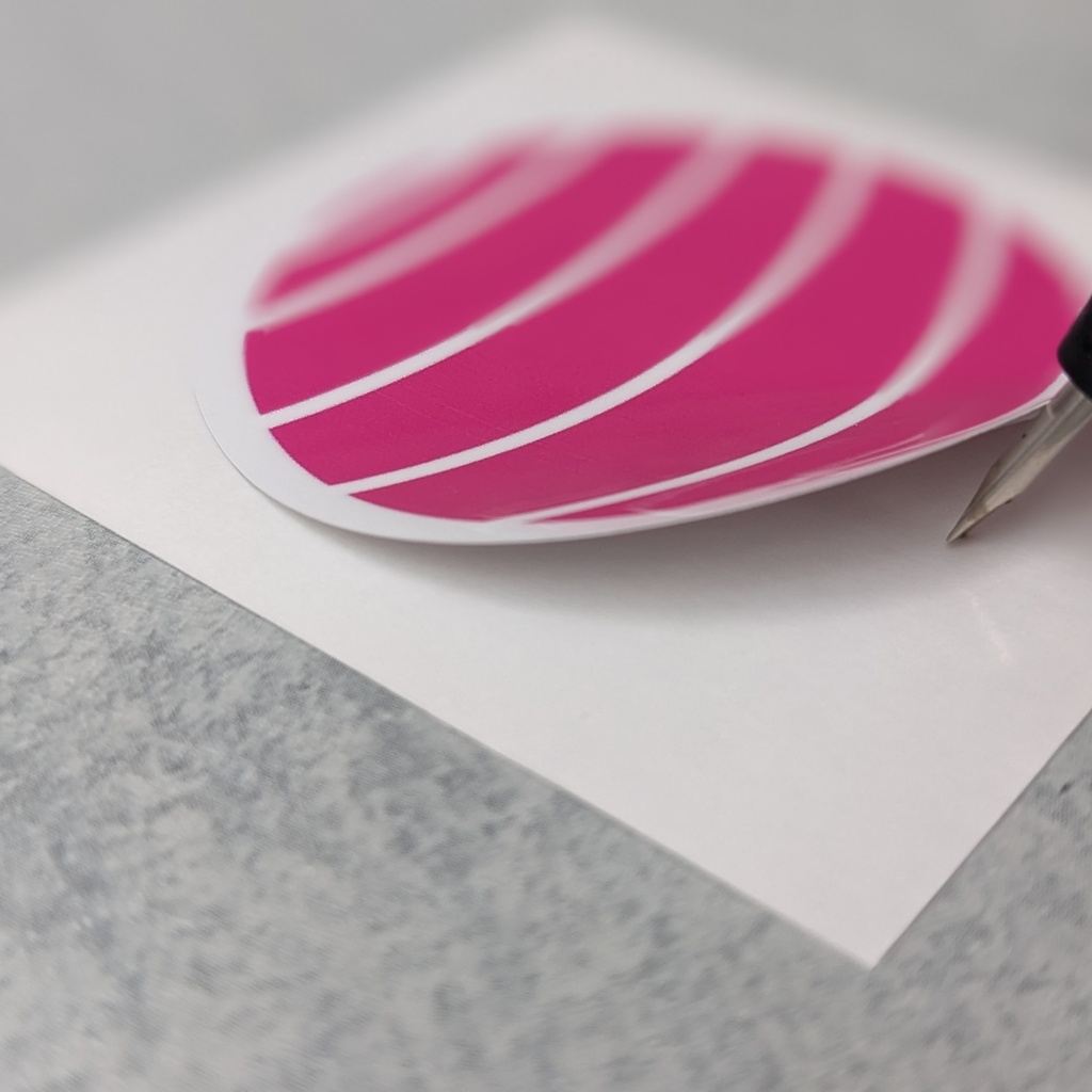 発達療育マーク(円形50mm×50mm 2枚セット)発達障害児者向けマーク シール ステッカー