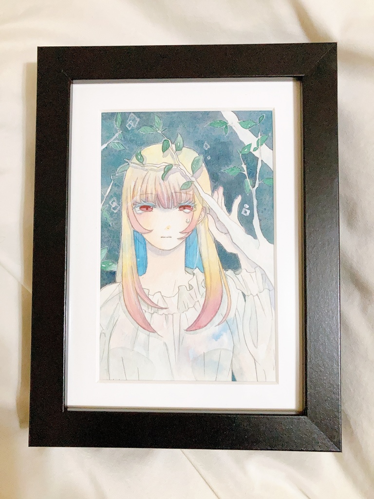 額装原画「ここにいて」【送料込】