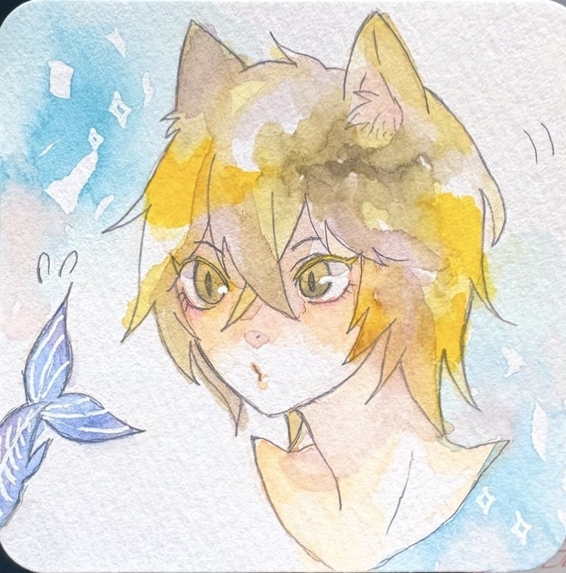 てのひらペーパー原画