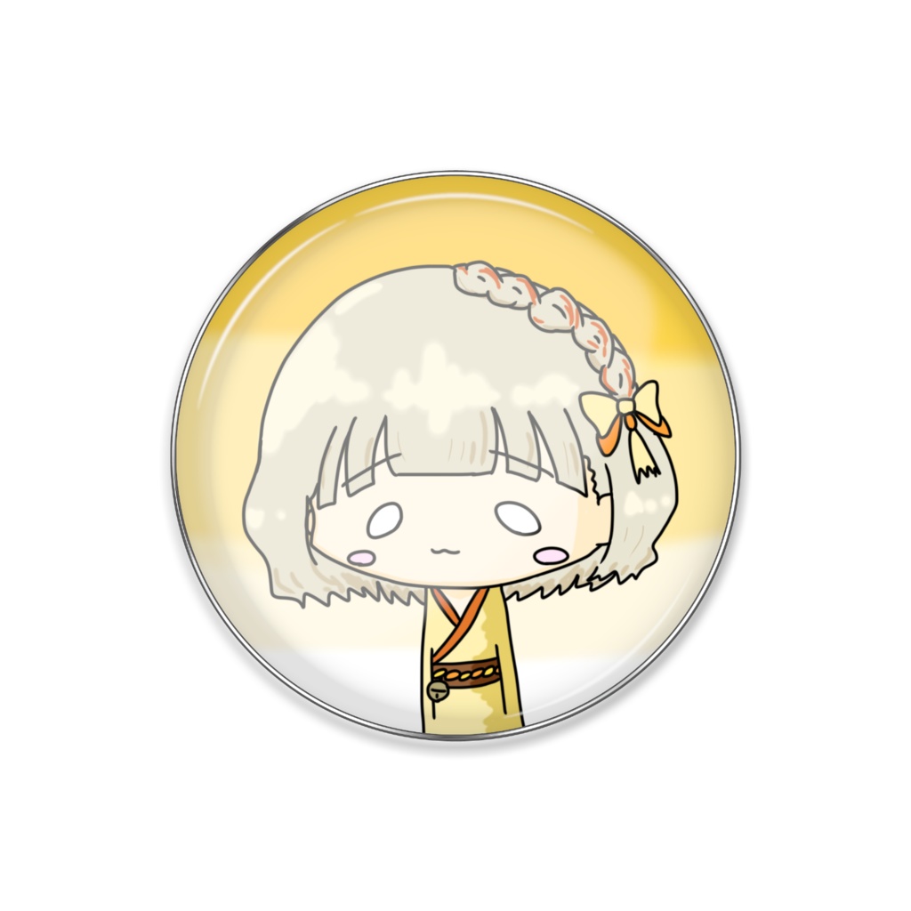 おすずちゃんが見守ってるよピンバッジ
