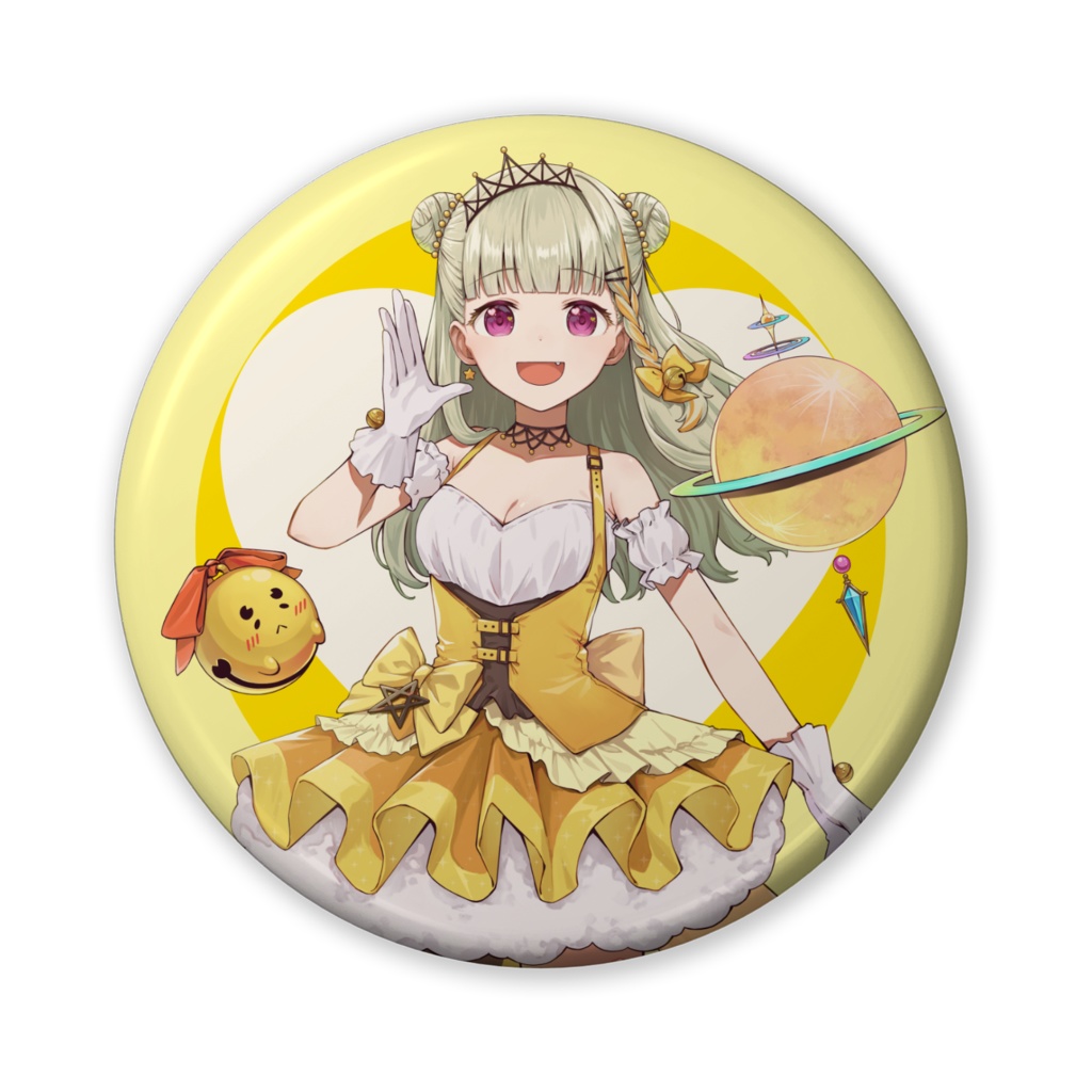 星のアイドル衣装おすず缶バッジ