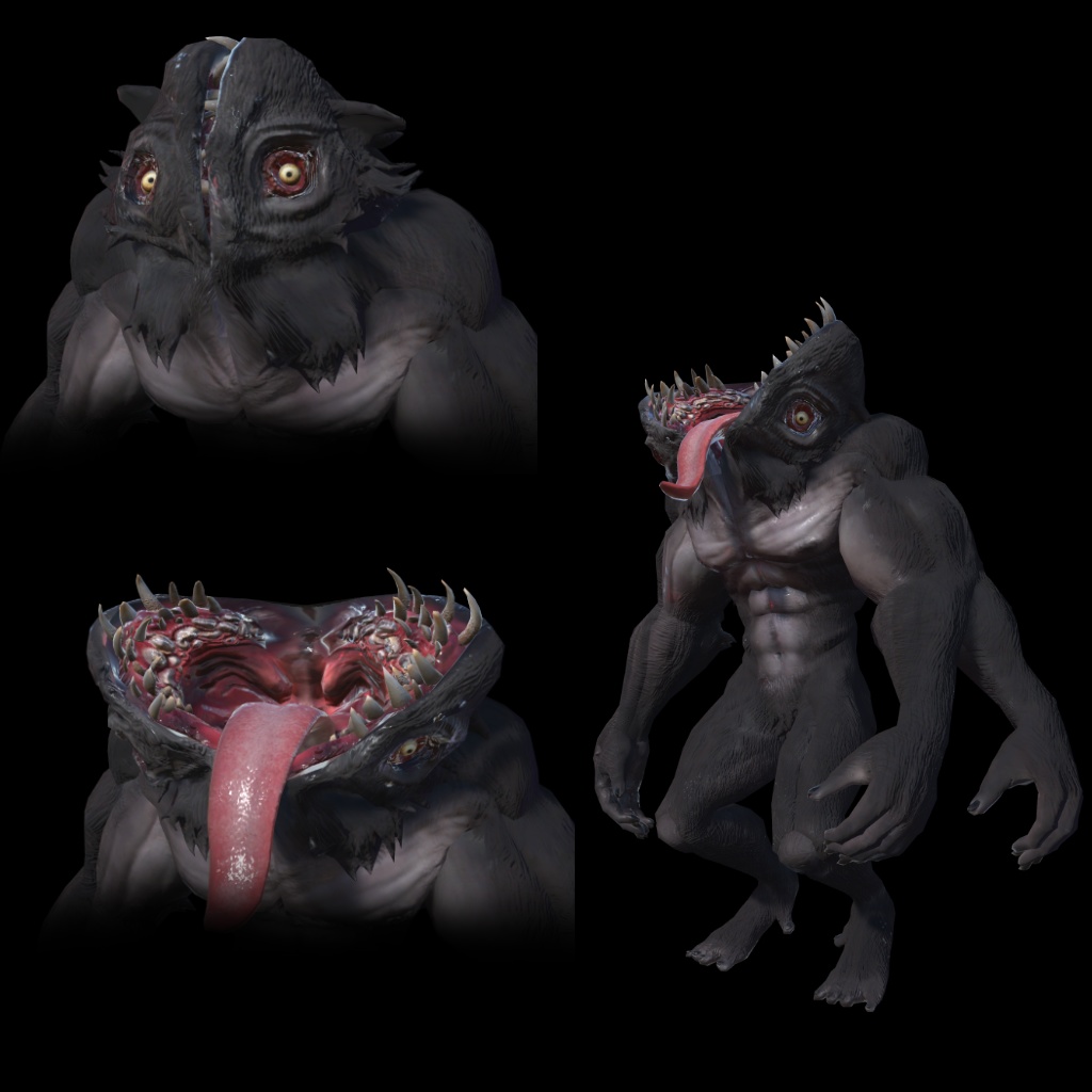 VRChatアバター C10「ガグ(gug)」