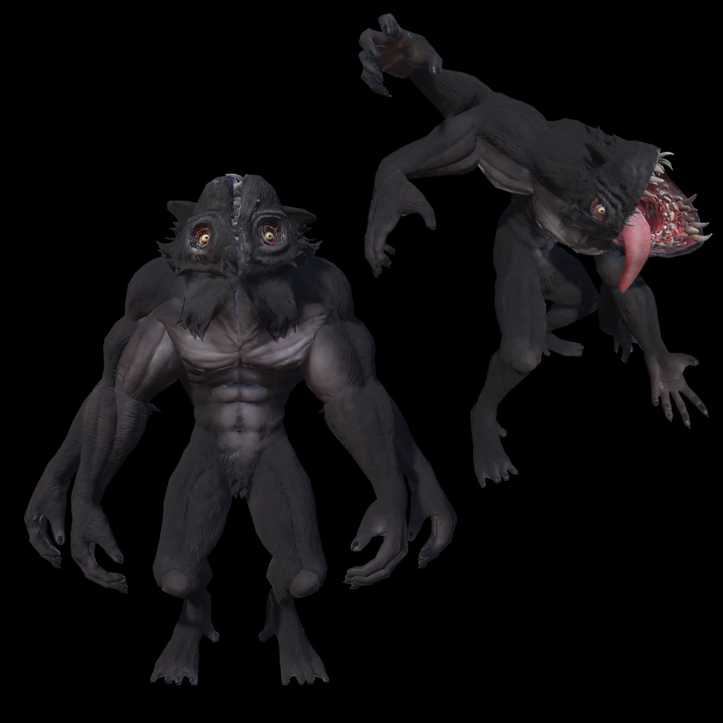 VRChatアバター C10「ガグ(gug)」