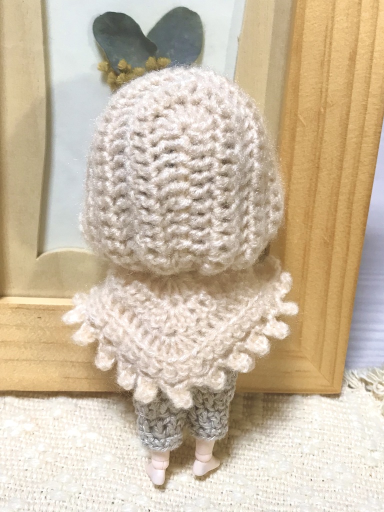 オビツ用ポンチョ