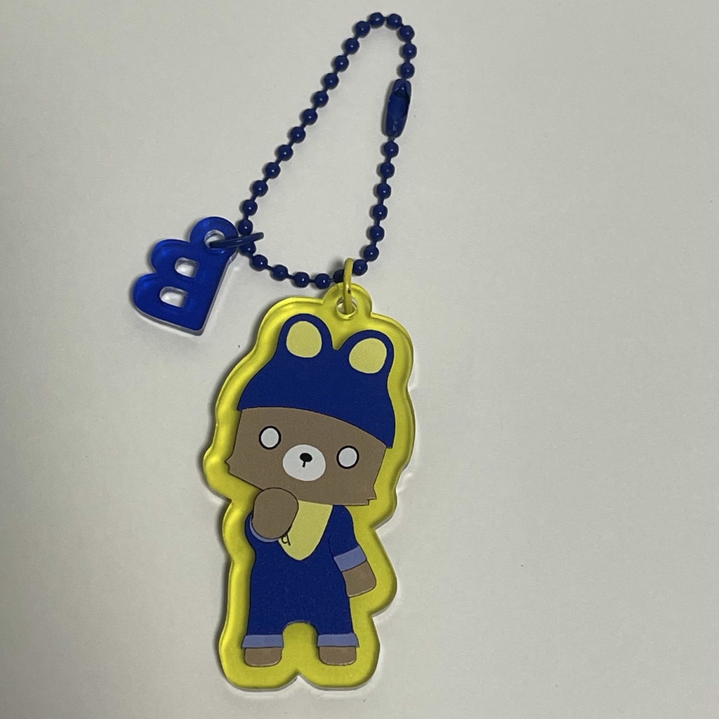 Bベアのアクリルキーホルダー
