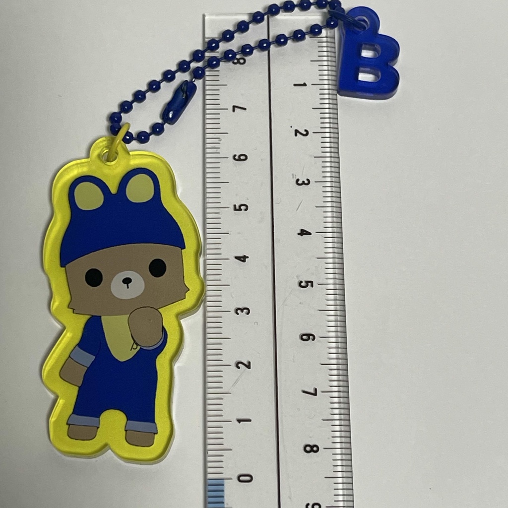 Bベアのアクリルキーホルダー