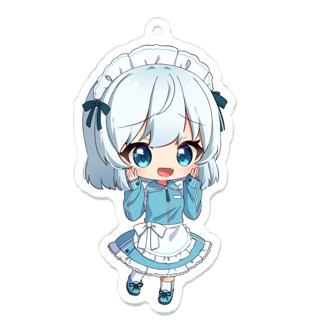 真冬ちゃん（吸血鬼化ジャージメイド服Ver）70×70