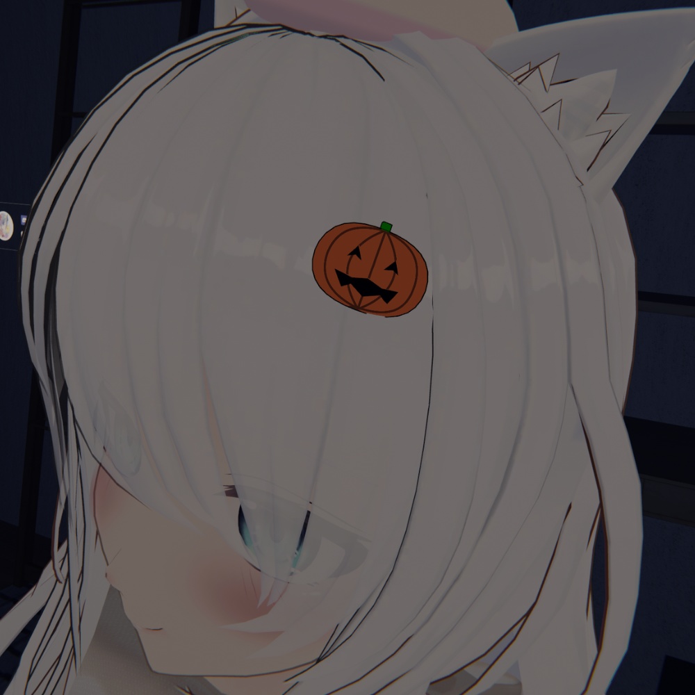 【無料アクセサリー】ハロウィン髪飾り