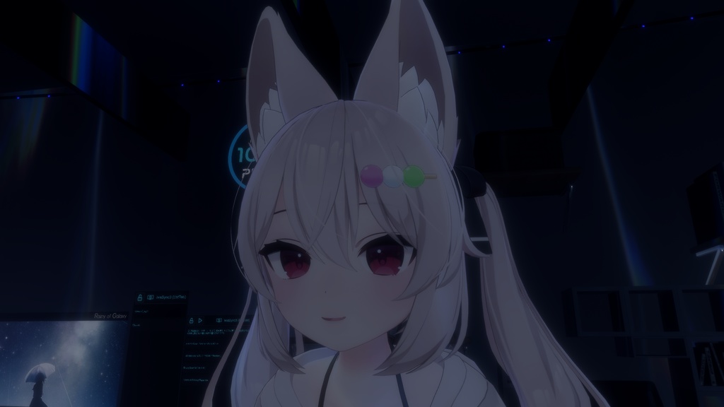 三色団子ヘアピン