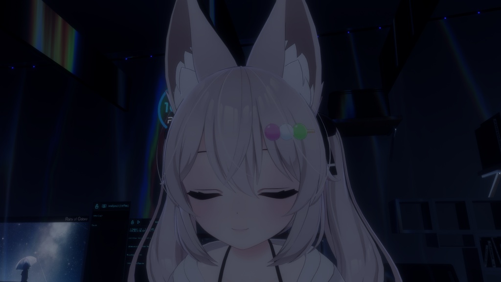 三色団子ヘアピン