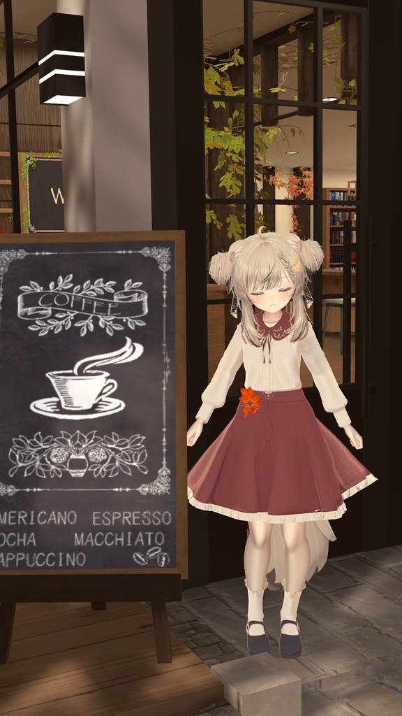 【10アバター対応】Autumn blouse【MA対応】