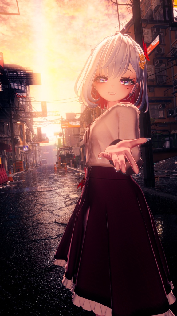 【10アバター対応】Autumn blouse【MA対応】