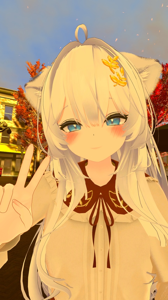 【10アバター対応】Autumn blouse【MA対応】