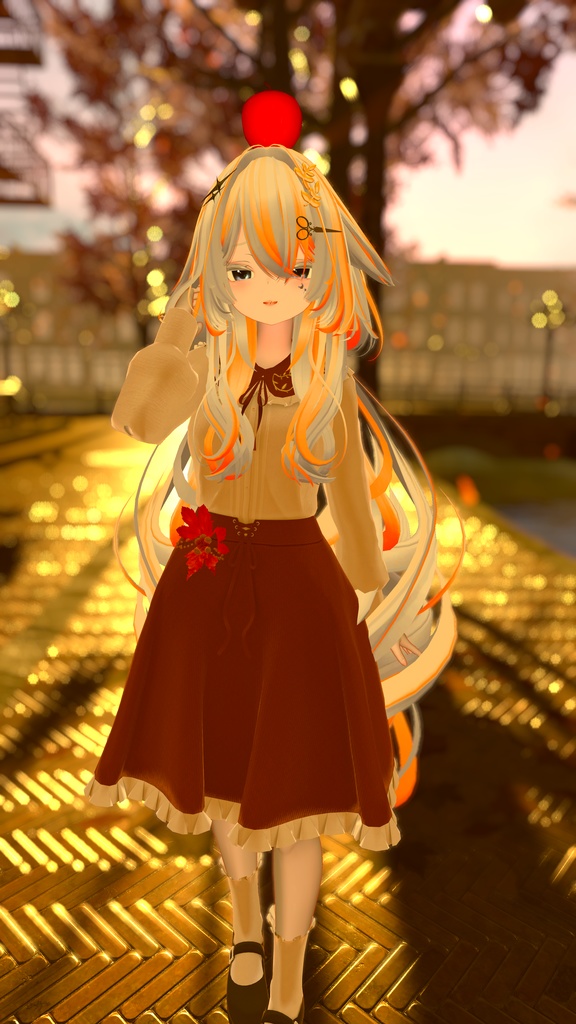 【10アバター対応】Autumn blouse【MA対応】