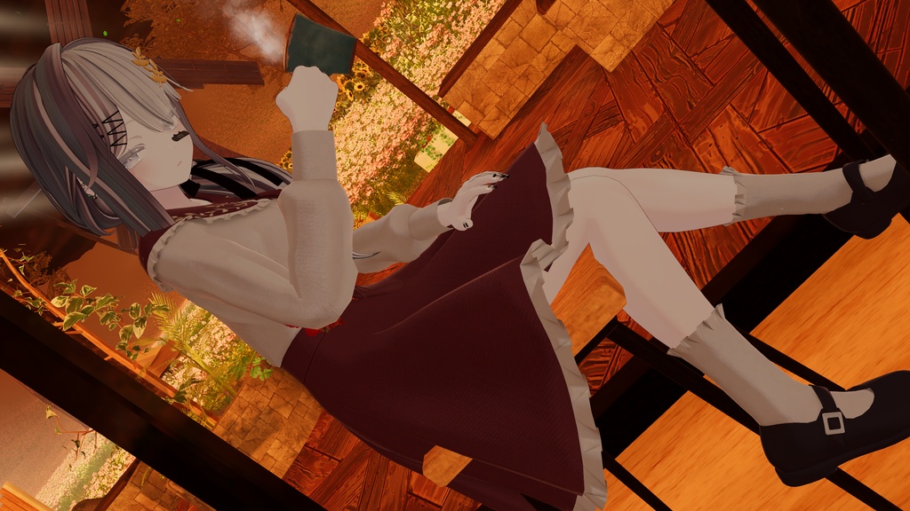 【10アバター対応】Autumn blouse【MA対応】