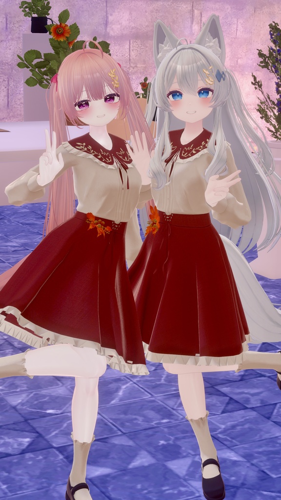 【10アバター対応】Autumn blouse【MA対応】