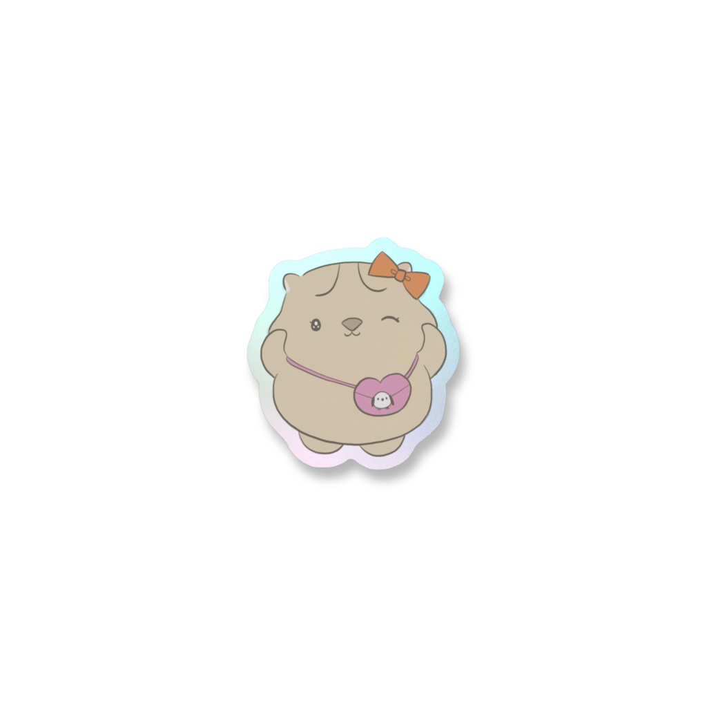 キメポーズのウォン美ちゃん