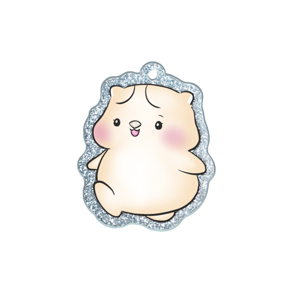 ラメアクリルキーホルダー(ウォン美)