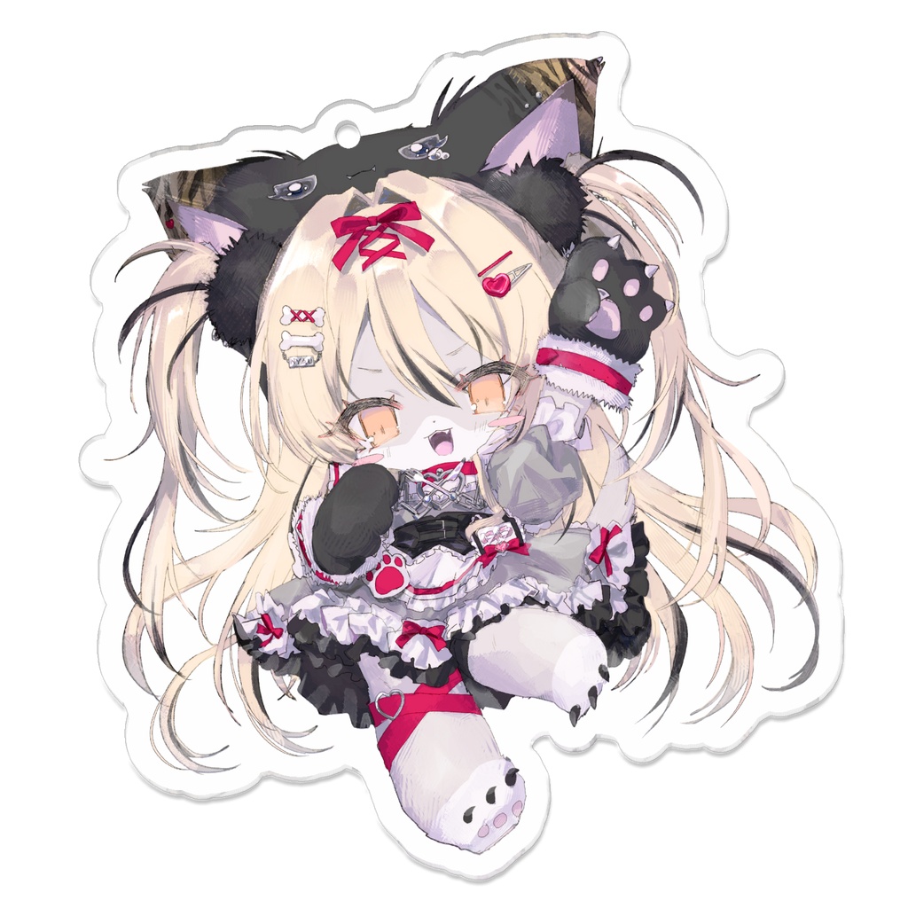 ☆にゃうタイガーさいきょーアクキー☆