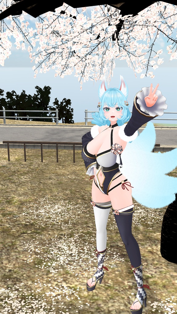 [セール中]オリジナルVRChat３Dモデル「ソリ-Soli-」ver1.0 - Studio_MameDuck - 8/8