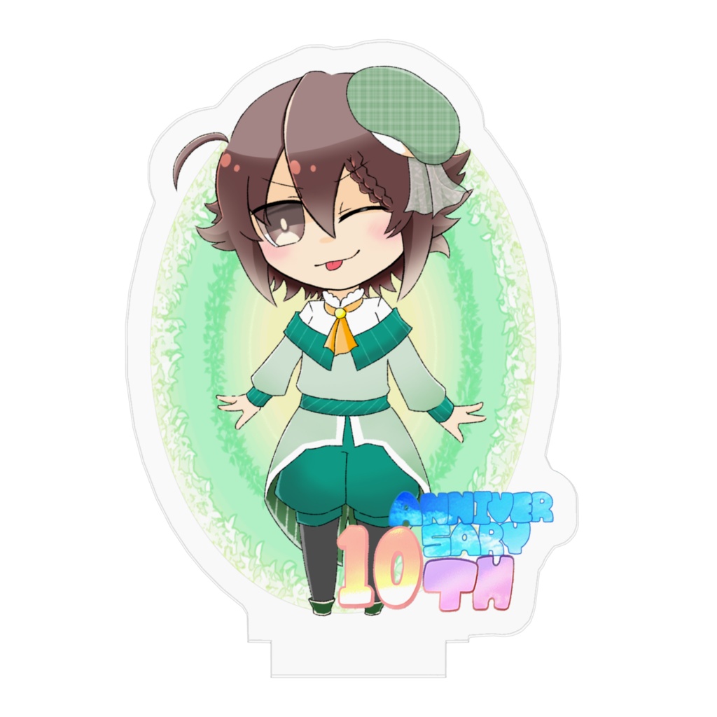 10周年記念はやて🚩アクリルフィギュア