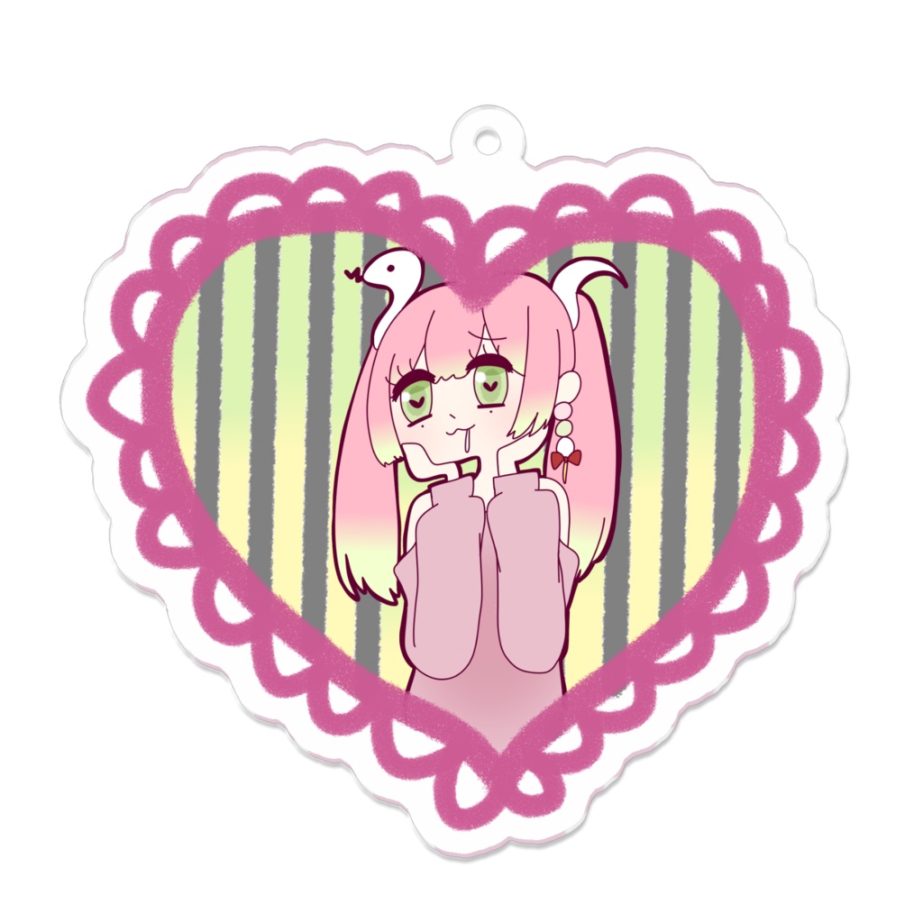 鬼滅の刃 蜜璃ちゃんアクキー