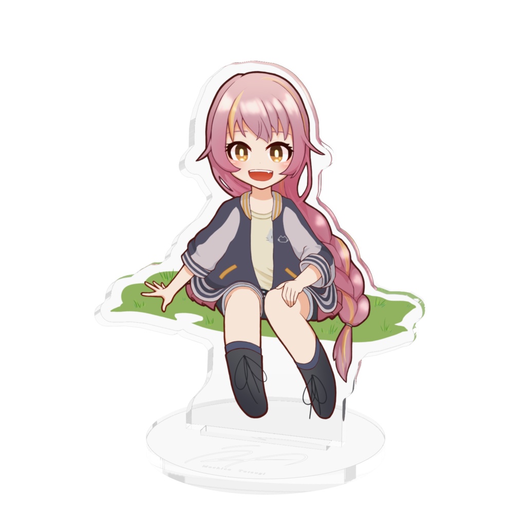 おすわり戸次もち虎アクリルフィギュア