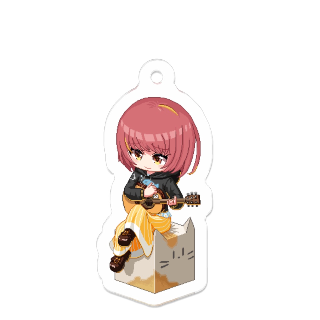 .V-Cube : 15.とつぎもちこ【アクリルキーホルダー】※コーティング無し