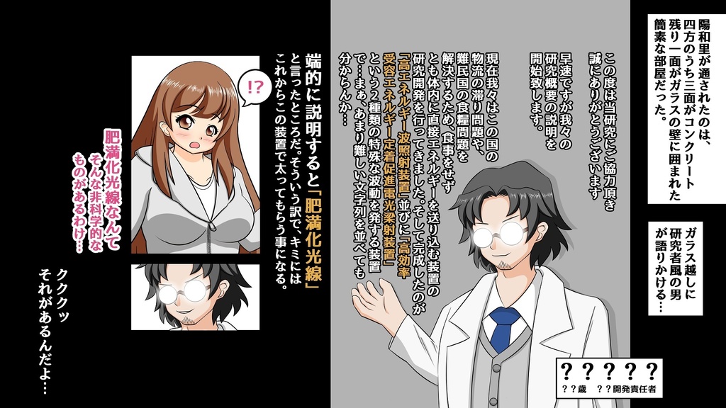 1いいねで1kg肥満化少女