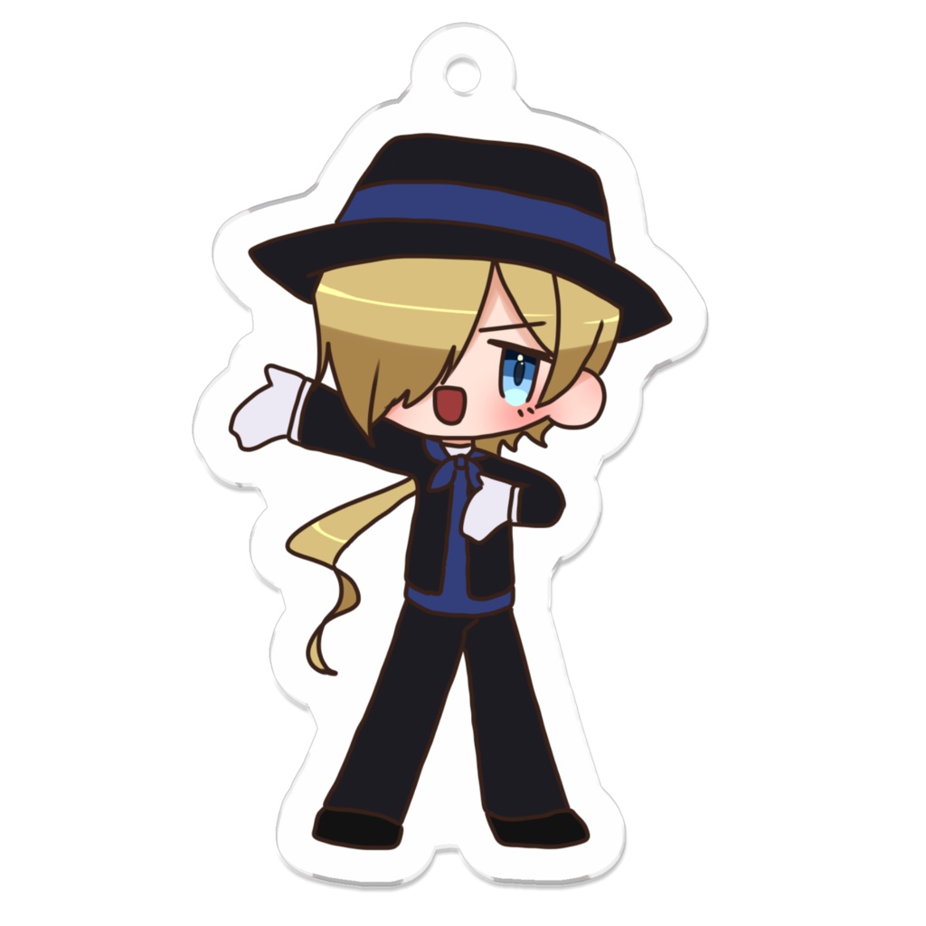 ミニキャラ アルゼンチンさん アクキー