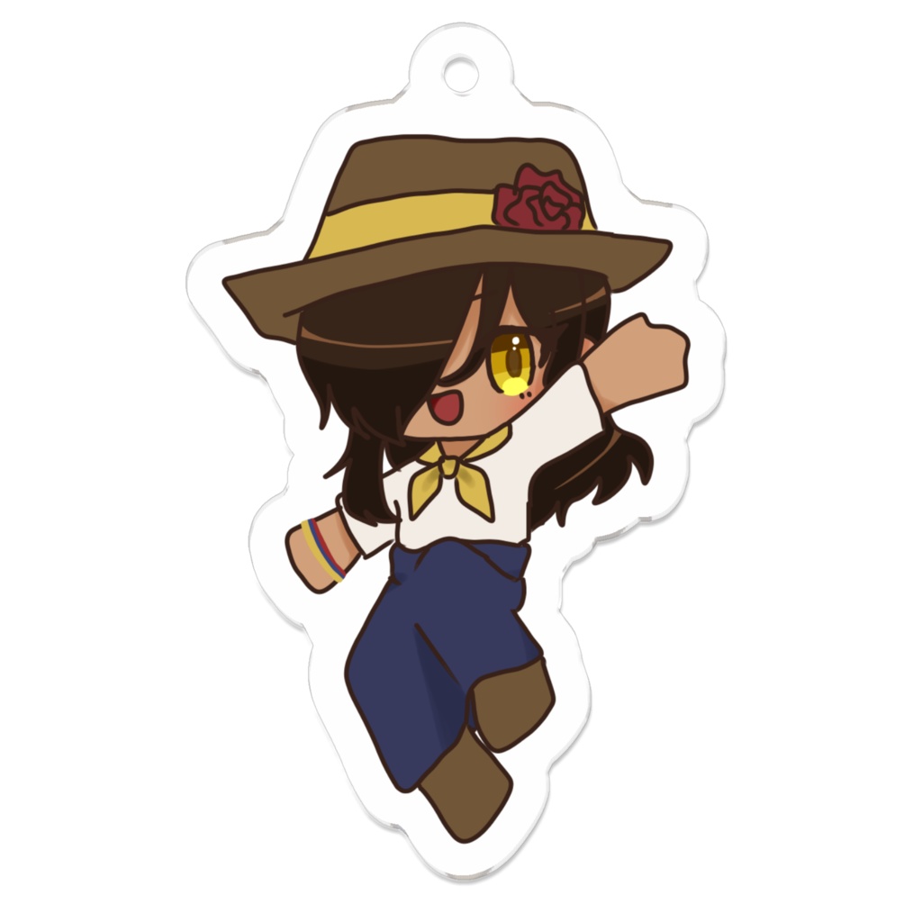 ミニキャラ コロンビアさん アクキー