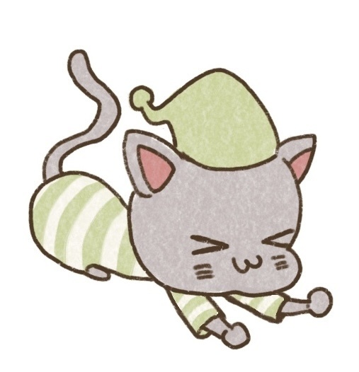 おねむネコ02