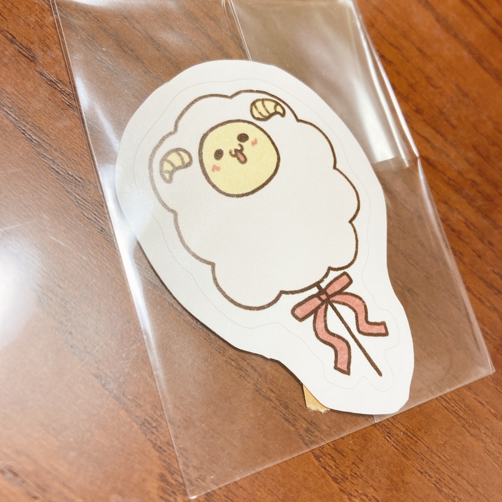 わたあめひつじステッカーセット