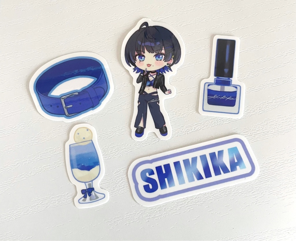 色華 ステッカー5枚セット