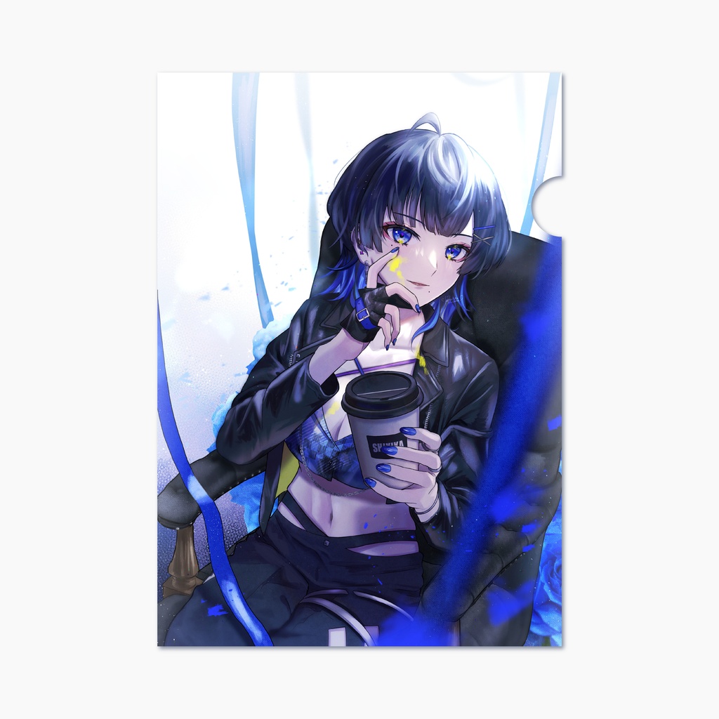 色華 A4クリアファイル
