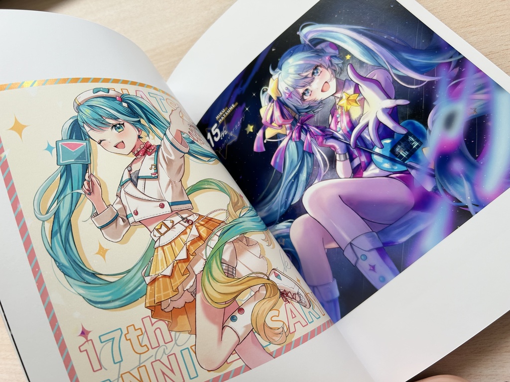 【初音ミクイラスト本】a Starlit Melody