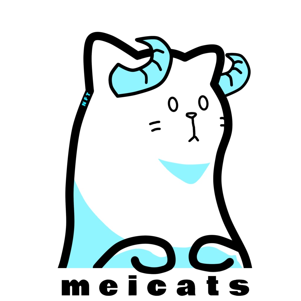 【Meicats】Tシャツ<Blue>