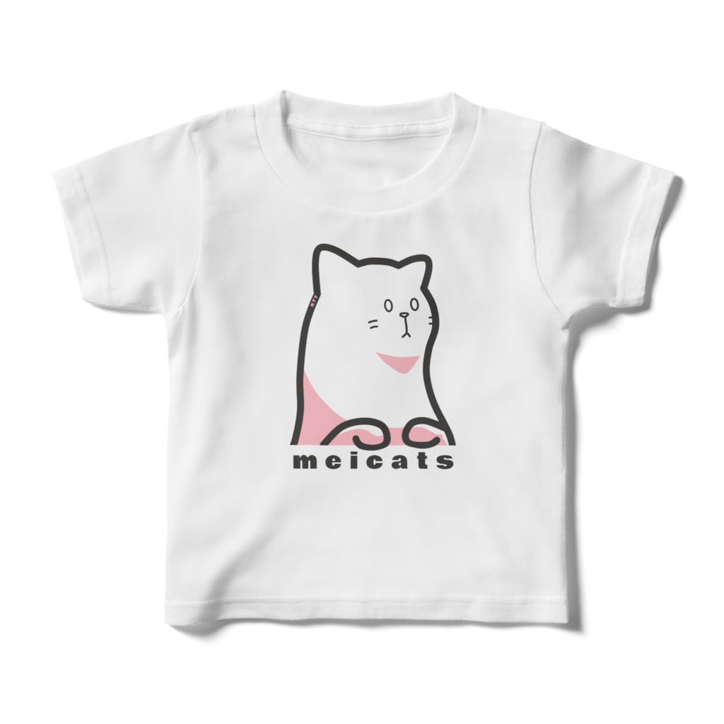 【Meicats】キッズTシャツ<Pink>