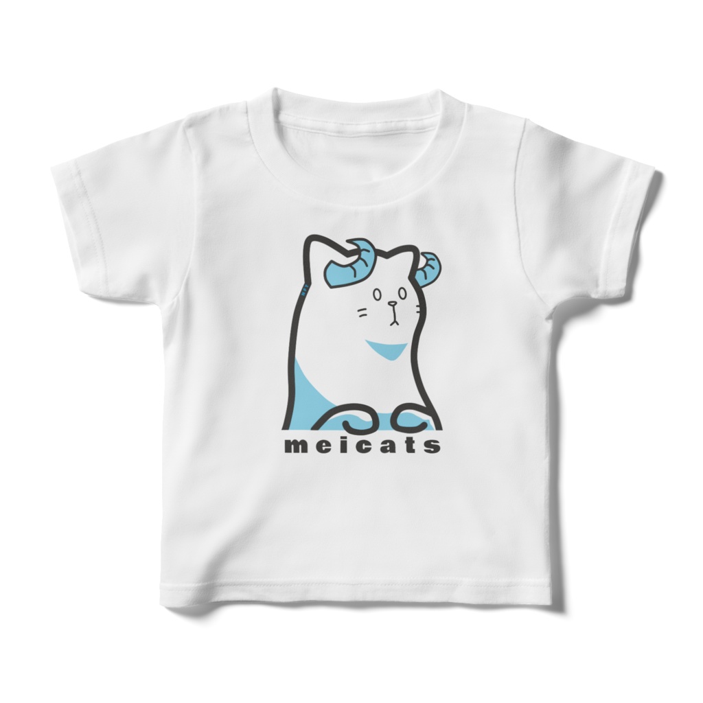 【Meicats】キッズTシャツ<Blue>