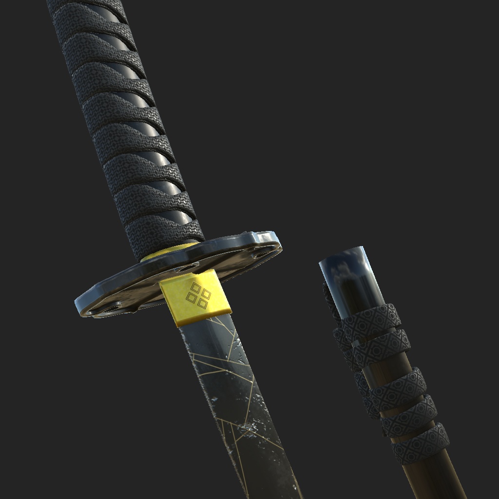 【3Dモデル】KATANA-白云hakuun&曇kumori