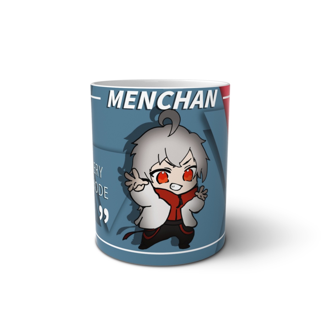 浮き出るメンちゃんマグ