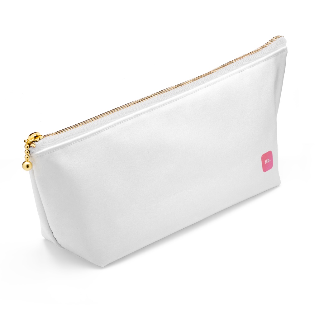 シンプルMbポーチ White