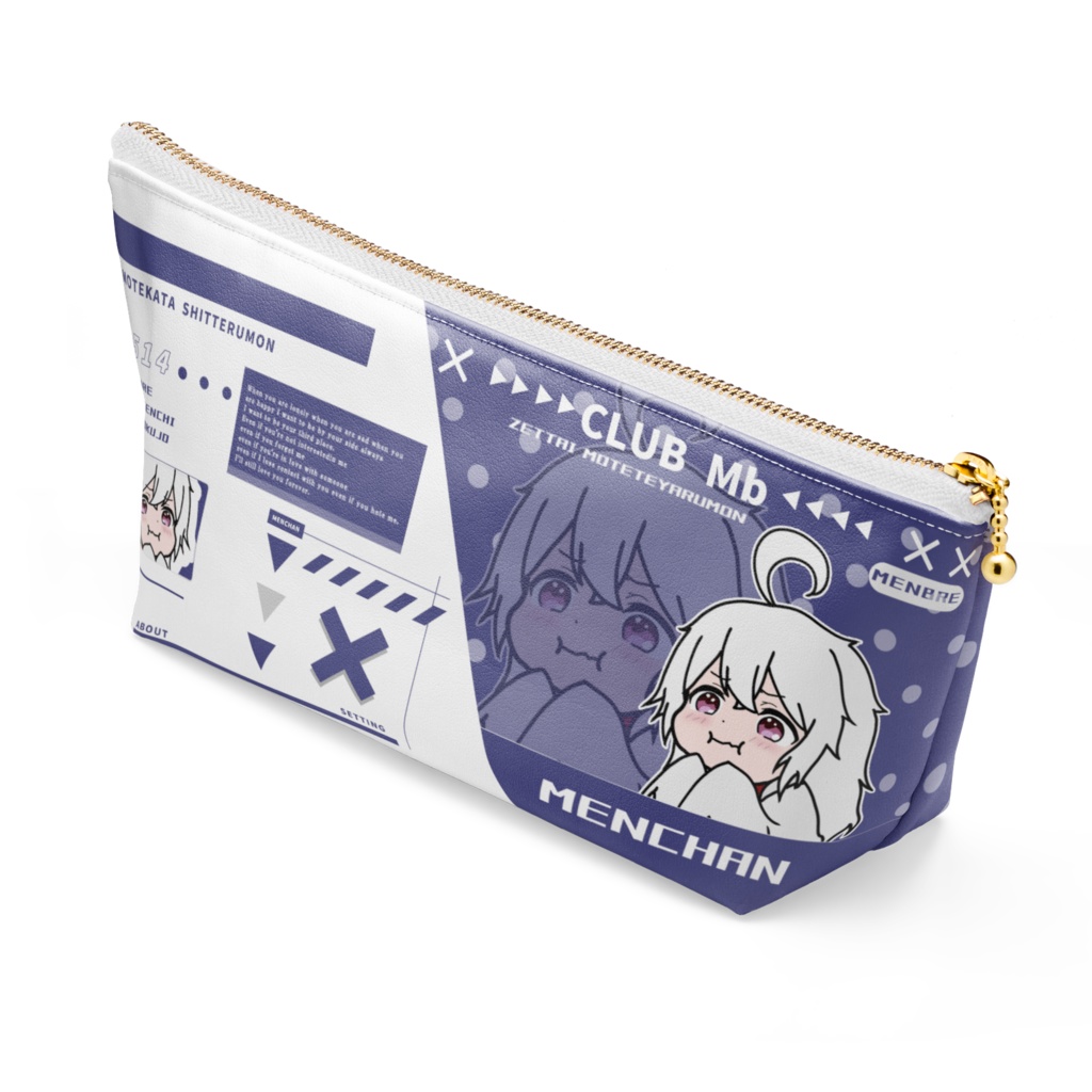Mbポーチ　おこメンちゃん