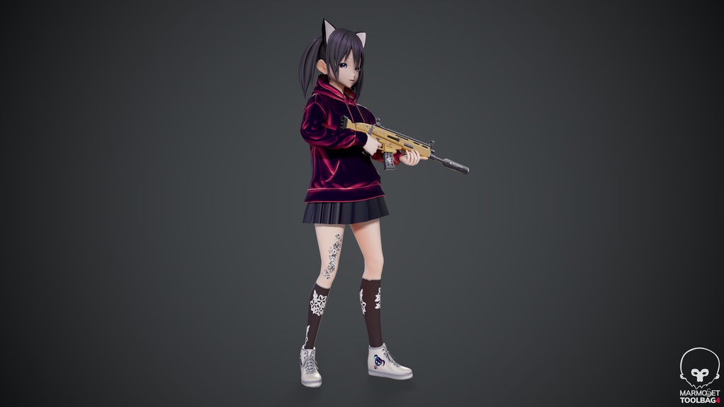 Kitty - Game Ready Character