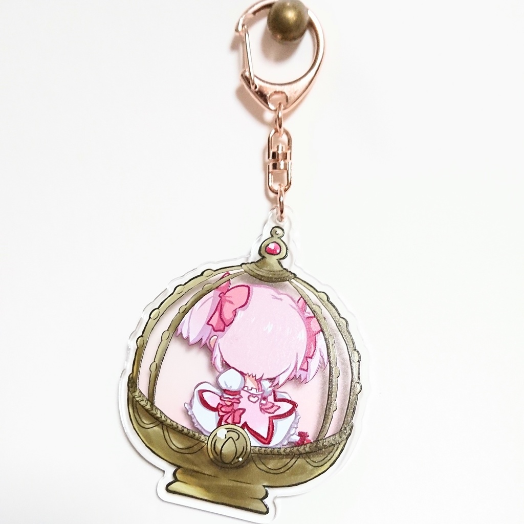 【まどか】ソウルジェムアクリルキーホルダー