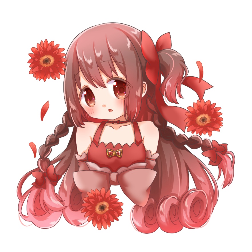 🌟新作︎🌟【単品】魔法少女の花図鑑ステッカー②