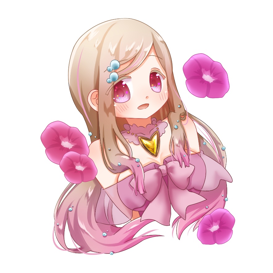 🌟新作︎🌟【単品】魔法少女の花図鑑ステッカー②