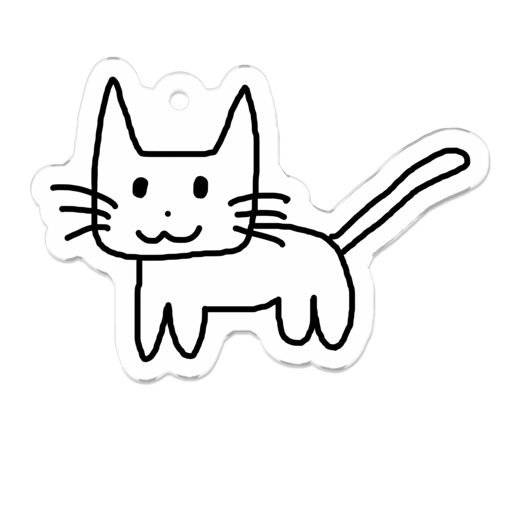 らふぃねこアクリルキーホルダー