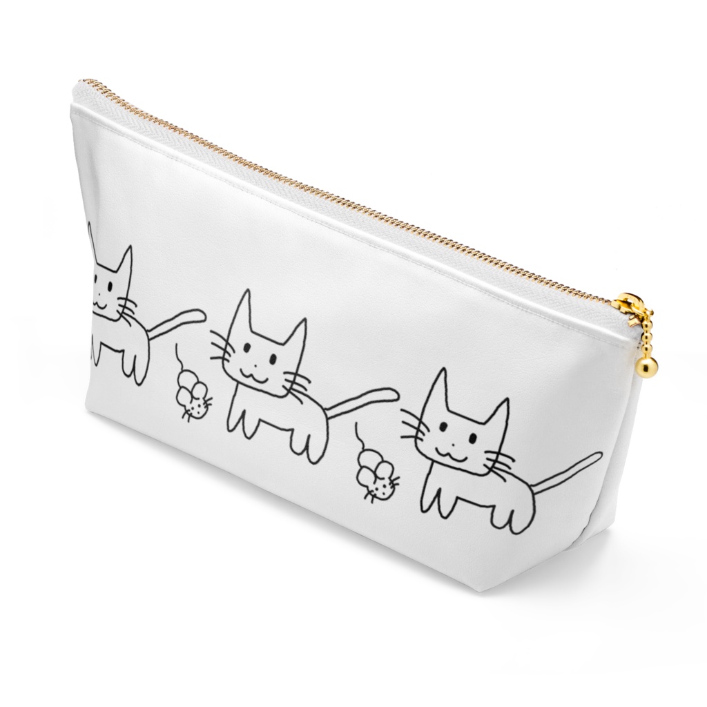 らふぃねこポーチ